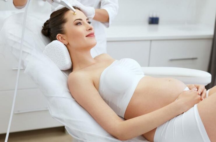 Tratamientos de belleza en embarazo